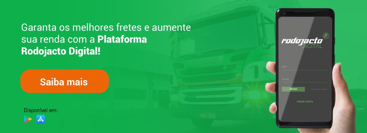 Garanta os melhores fretes e aumente sua renda com a Plataforma Rodojacto Digital